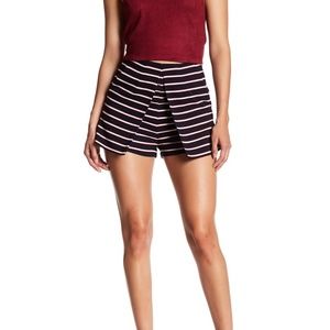 English Factory for Anthropology - Cutaway Striped Woven Short